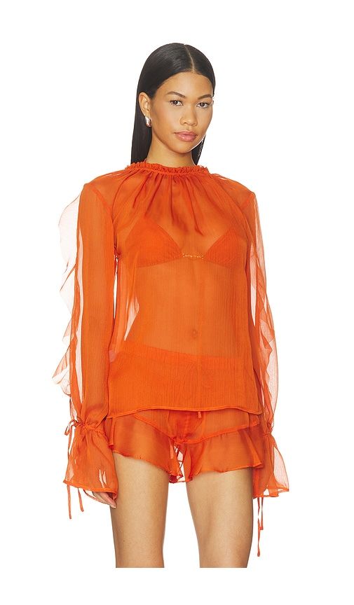 Jeanie Top in Orange. - size L (also in M) - Shani Shemer - Modalova