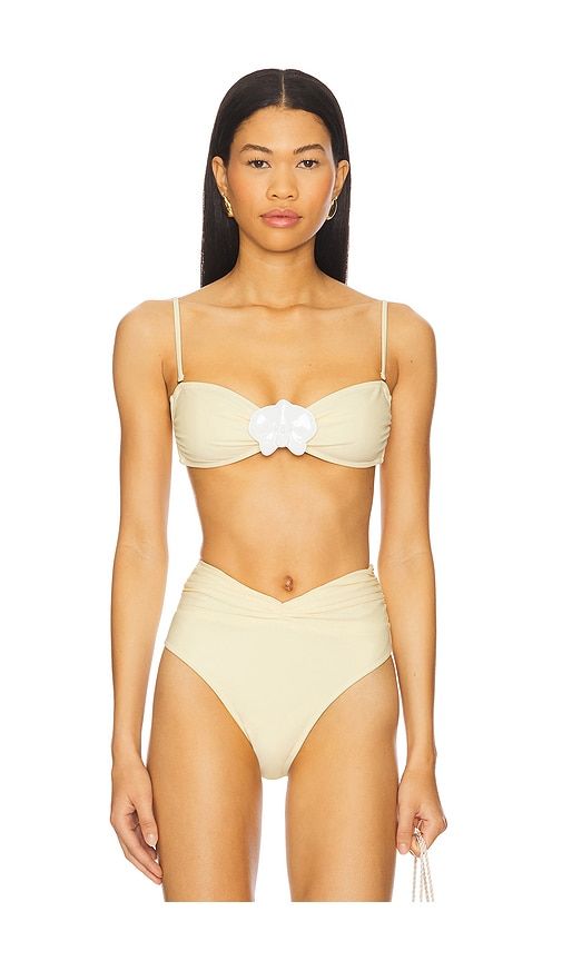 Callisto Bikini Top in Yellow. - size S (also in XS) - Shani Shemer - Modalova