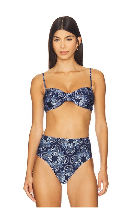 Barbara Bikini Top in Blue. - size L (also in S, XS) - Shani Shemer - Modalova