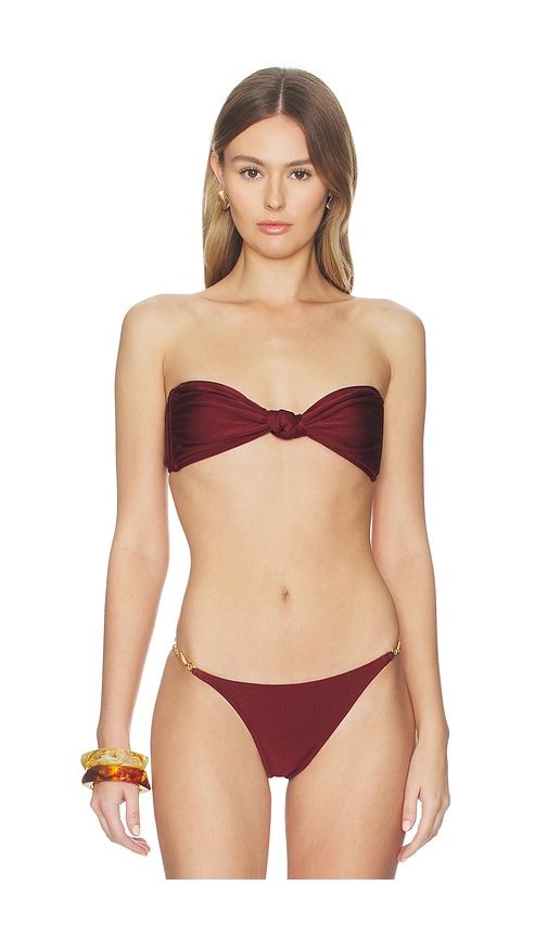 Maren Bandeau Bikini Top in . - size M (also in S, XS) - Shani Shemer - Modalova