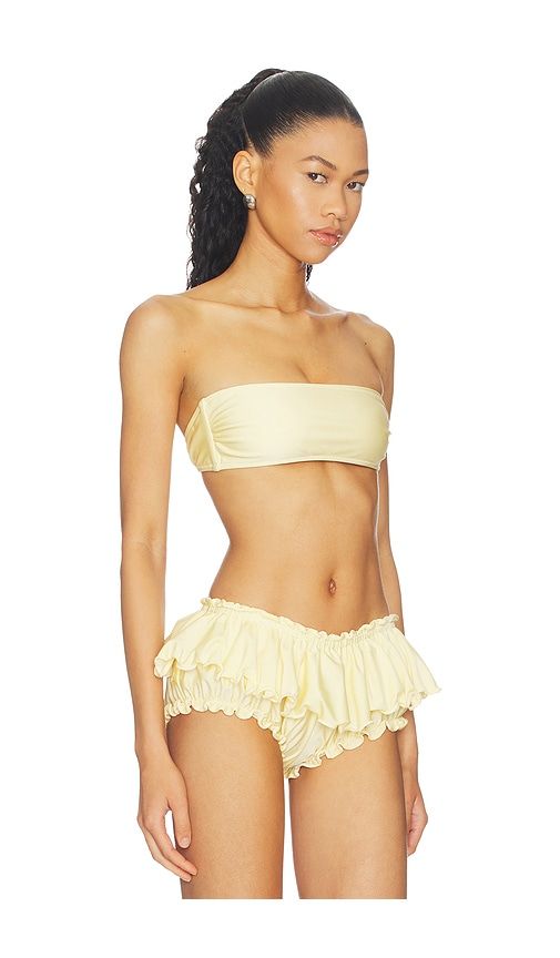 Renu Bikini Top in Yellow. - size M (also in S) - Shani Shemer - Modalova