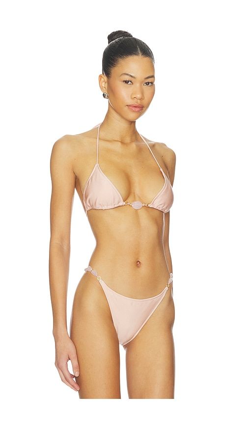 Elysia Bikini Top in Pink. - size L (also in M, S, XS) - Shani Shemer - Modalova