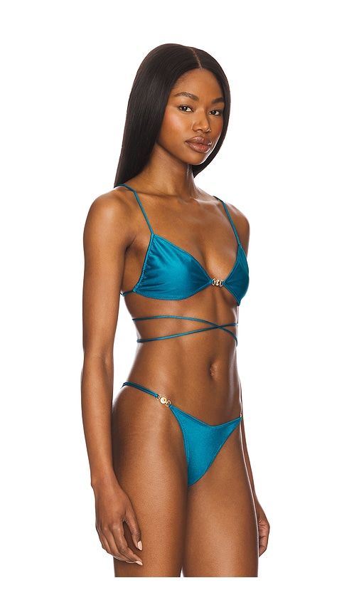 Ella Bikini Top in Royal. - size L (also in XS) - Sommer Swim - Modalova