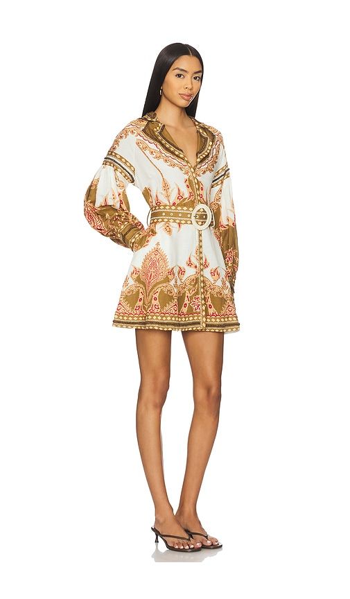 Florista Mini Dress in Neutral. - size M (also in XL) - Scarlett Poppies - Modalova