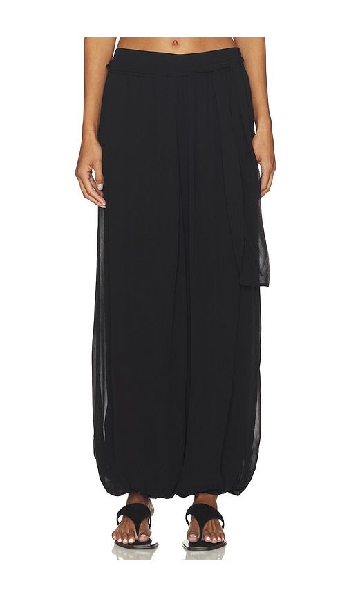 Tibbet Trouser in Black. - size L (also in XS) - Scarlett Poppies - Modalova