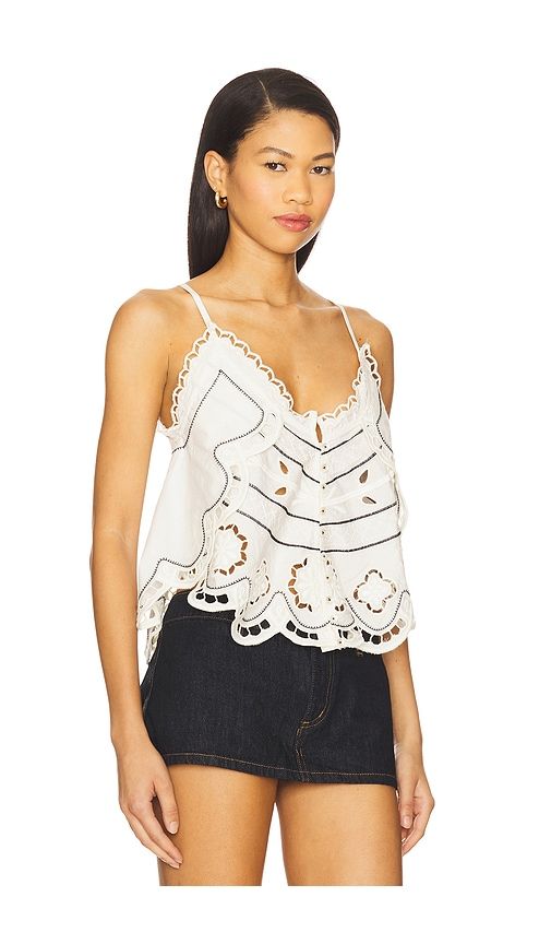 Priya Top in White. - size L (also in M) - Scarlett Poppies - Modalova