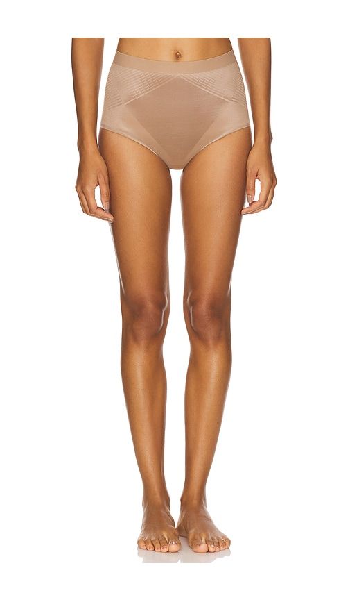 Shape Invisible Brief in Taupe. - size 1X (also in L, M, S, XL) - SPANX - Modalova