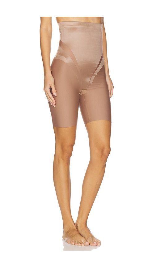 Sculpt Ultra Sculpt High Waist Mid Thigh in Tan. - size L (also in M, S, XL, XS) - SPANX - Modalova