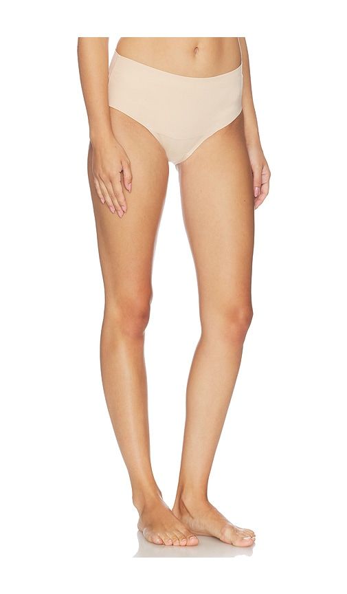 Supersmooth Undie-tectable Cotton Brief in Tan. - size M (also in S, XL, XS, XXL) - SPANX - Modalova