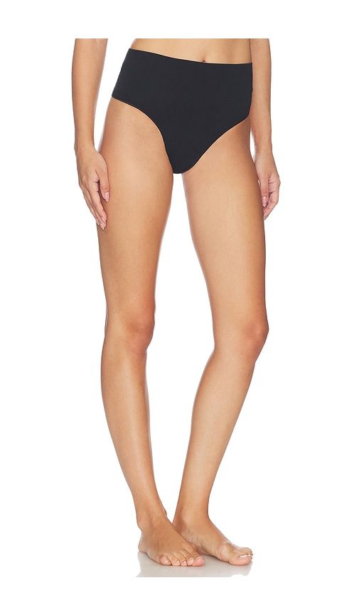 Shape Extraordinary Cotton Thong in Black. - size L (also in M, S, XL, XS, XXL) - SPANX - Modalova