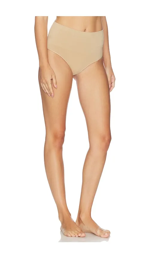 Shape Extraordinary Cotton Brief in Beige. - size L (also in XL, XXL) - SPANX - Modalova