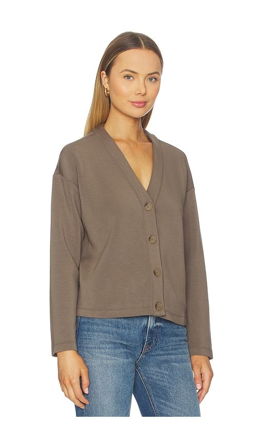 Air Essentials V Neck Cardigan in Brown. - size S (also in XS) - SPANX - Modalova