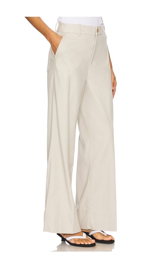 Stretch Twill Wide Leg Pant in Ivory. - size L (also in XS) - SPANX - Modalova