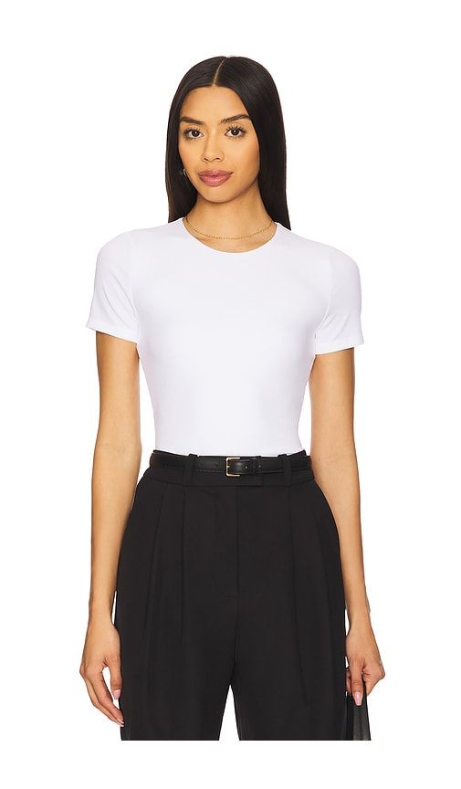 Smoothing Jersey Crew Neck Tee in White. - size L (also in M, S, XL, XS) - SPANX - Modalova