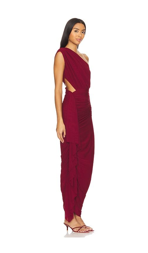 Juliet Midi Dress in Red. - size M (also in XS) - superdown - Modalova