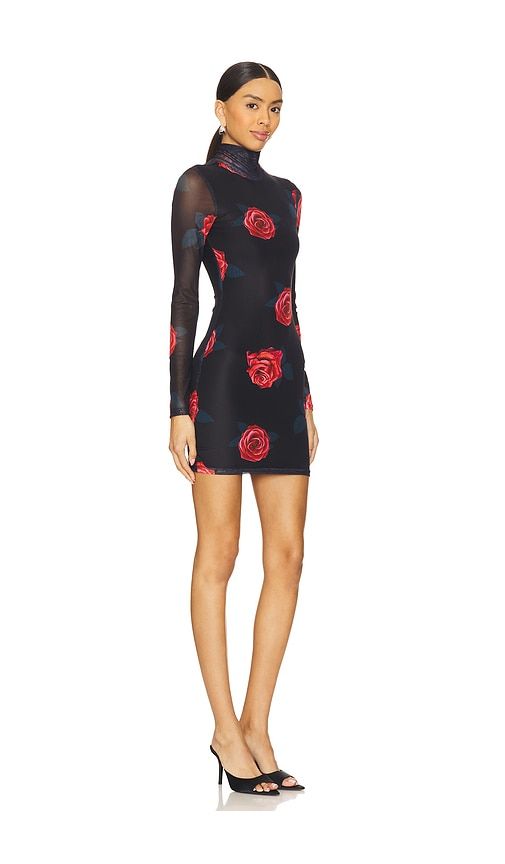 Liora Mini Dress in Black. - size S (also in XS, XXS) - superdown - Modalova
