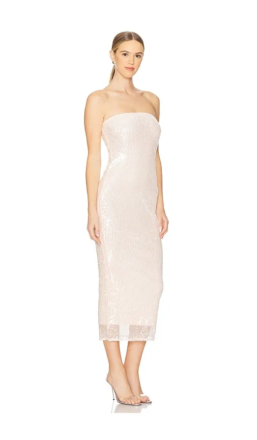 Reine Maxi Dress in Pink. - size L (also in S) - superdown - Modalova