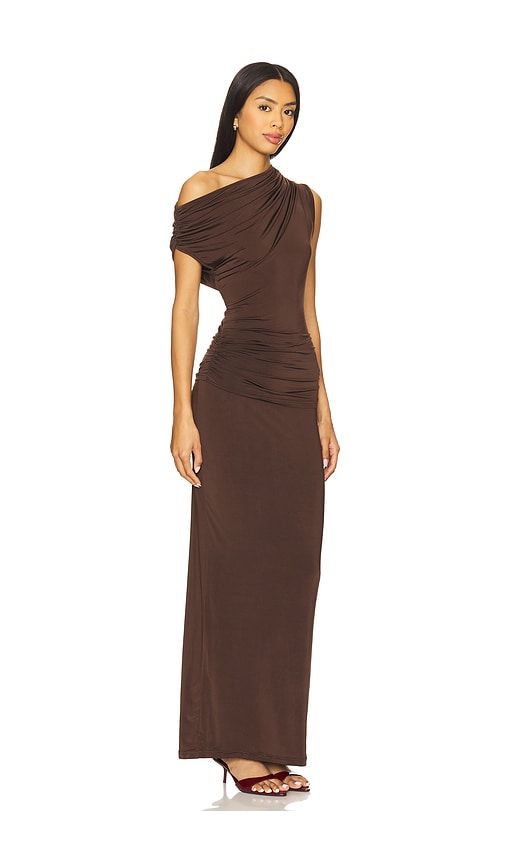 Morgana Skirt Set in Chocolate. - size M (also in S, XS, XXS) - superdown - Modalova