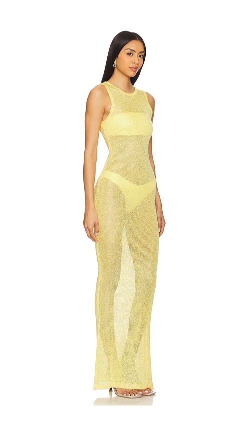 Alix Maxi Dress in Yellow. - size M (also in XS) - superdown - Modalova