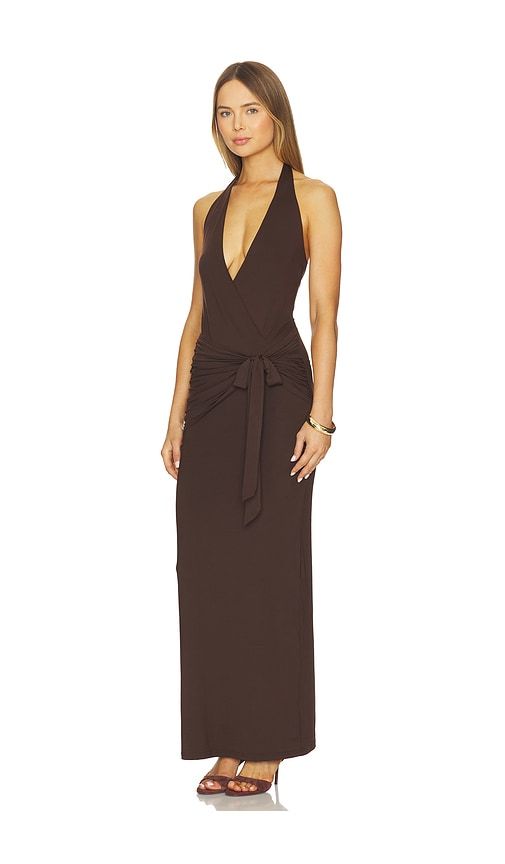 Chloe Halter Maxi Dress in . - size M (also in S, XS, XXS) - superdown - Modalova
