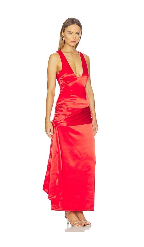 Dempsey Maxi Dress in Red. - size M (also in S, XS, XXS) - superdown - Modalova