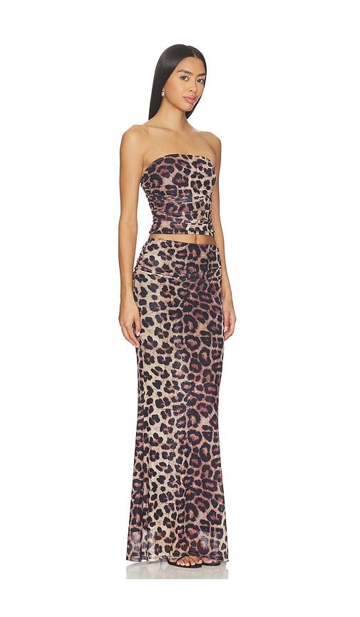 Gisela Maxi Skirt Set in Brown. - size S (also in XS) - superdown - Modalova