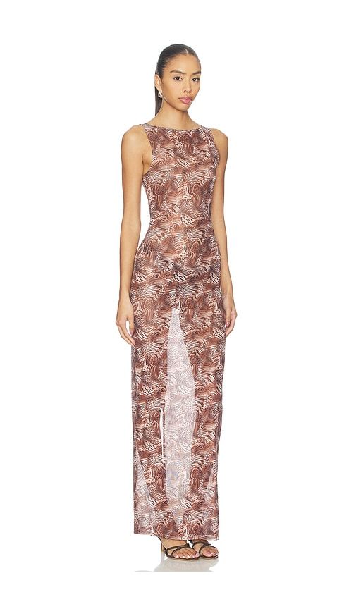Daranna Maxi Dress in Brown. - size L (also in M, S) - superdown - Modalova