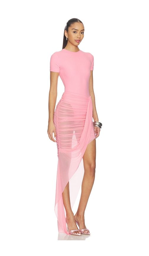 Aelin Maxi Dress in Pink. - size M (also in XXS) - superdown - Modalova
