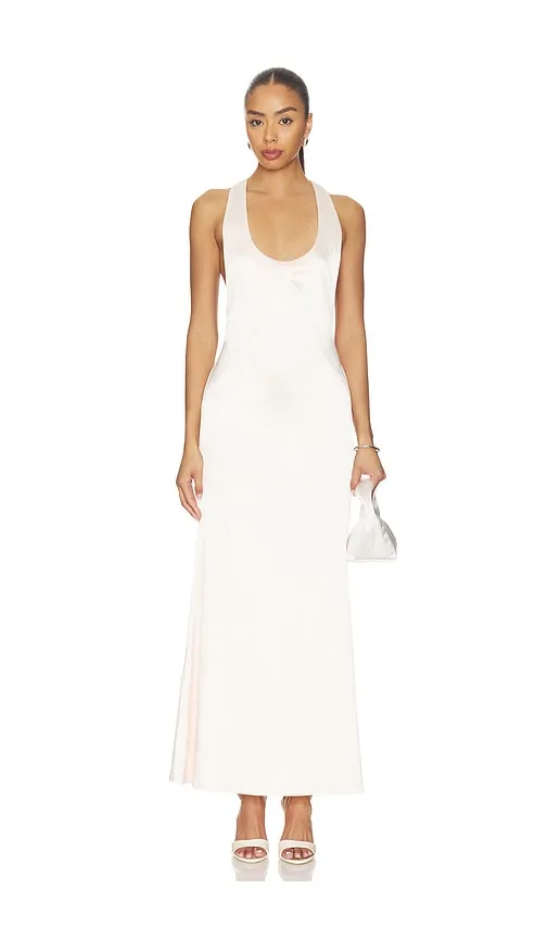 Kinny Maxi Dress in White. - size L (also in M, S, XL, XS) - superdown - Modalova