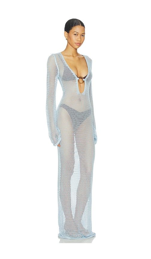 Odette Maxi Dress in Baby Blue. - size L (also in M) - superdown - Modalova