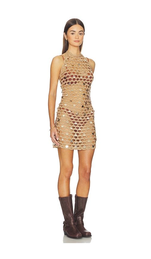 Kippa Halter Mini Dress in . - size M (also in S, XS) - superdown - Modalova