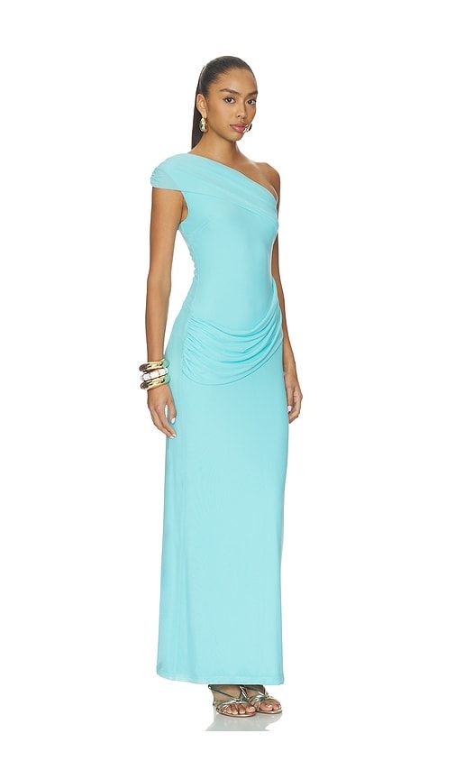 Fleur Maxi Dress in Blue. - size S (also in XS) - superdown - Modalova
