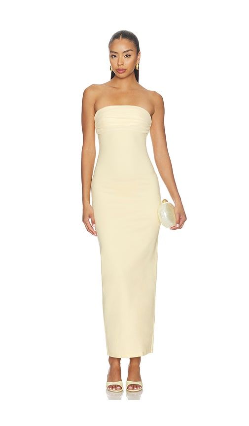 Tierra Maxi Dress in Yellow. - size L (also in M, S, XS) - superdown - Modalova