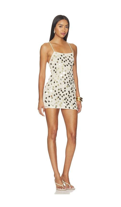 Arlett Mini Dress in Ivory. - size M (also in S) - superdown - Modalova
