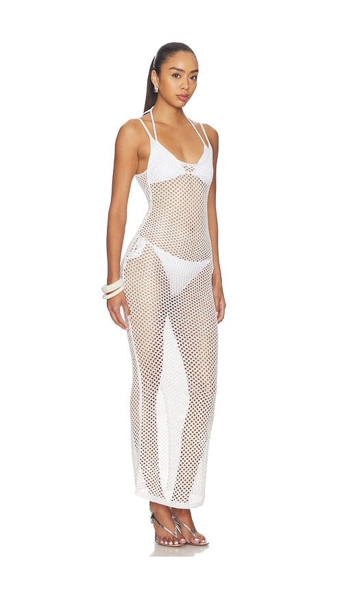 Dillon Crochet Maxi Dress in . - size L (also in M, S, XS) - superdown - Modalova