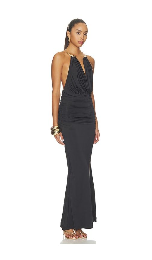 Delanee Halter Maxi Dress in . - size L (also in M, S, XS) - superdown - Modalova