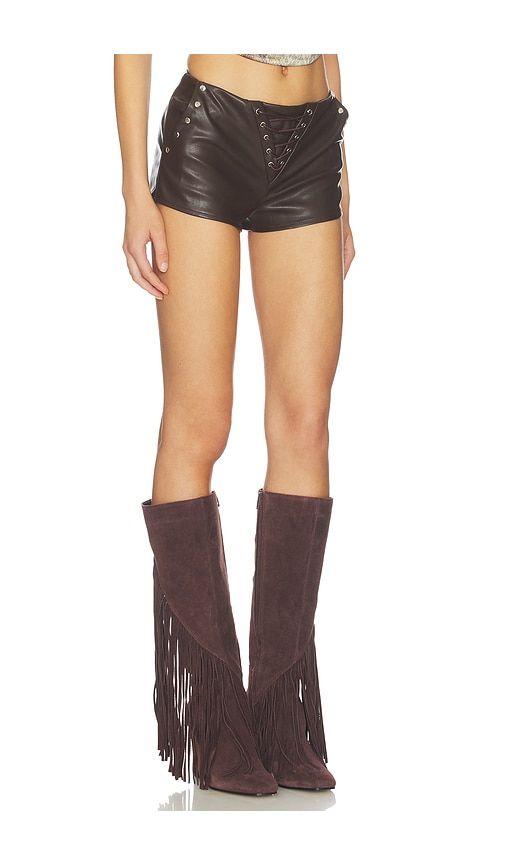Mada Short in Brown. - size M (also in S, XS, XXS) - superdown - Modalova