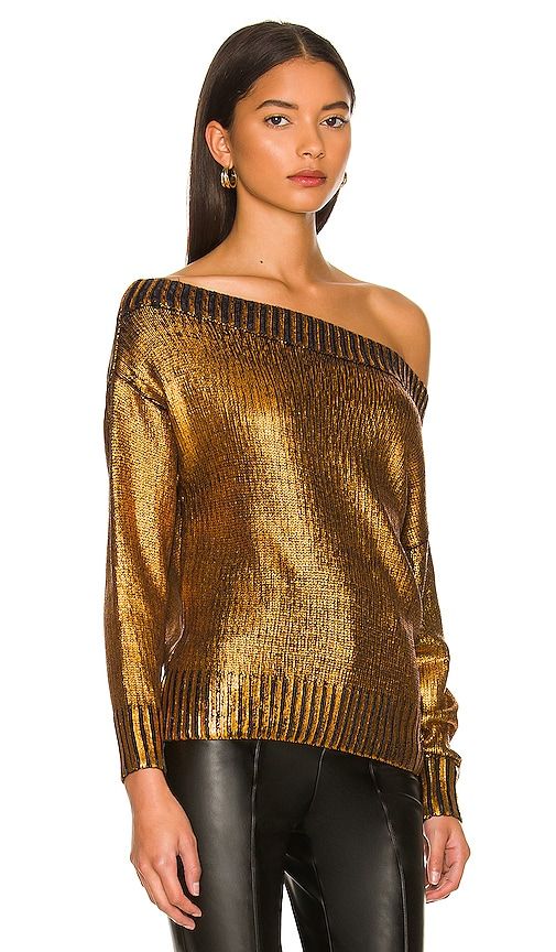 Marla Sweater in Metallic . - size L (also in M, S, XS) - superdown - Modalova