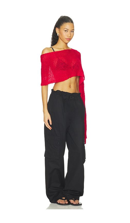Miria Knit Cape Top in . Size L. Also in M, S, XS - superdown - Modalova