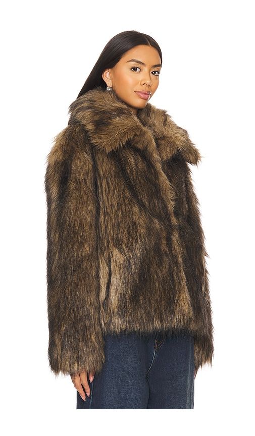 Kennedy Faux Fur Coat in . - size L (also in XS) - superdown - Modalova