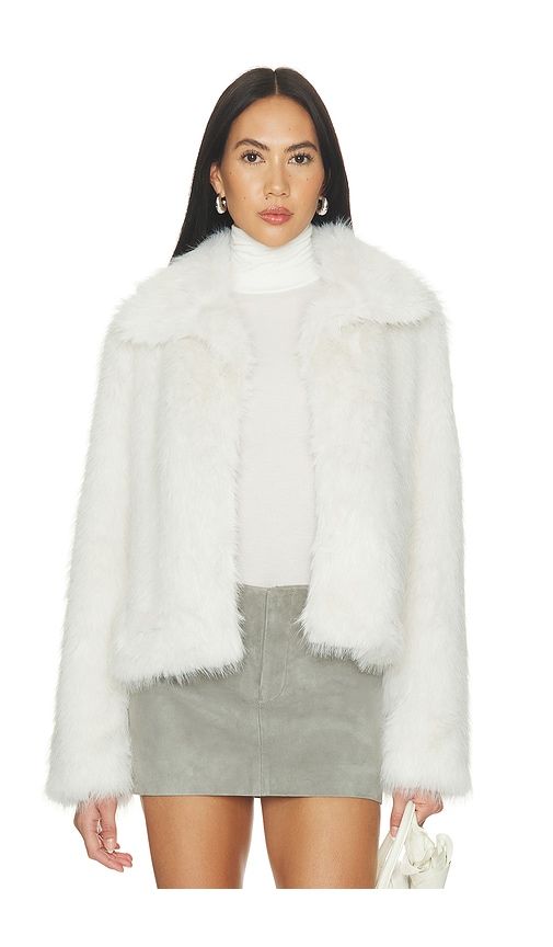 Emory Faux Fur Jacket in . - size S (also in XXS, XS, M, L, XL) - superdown - Modalova