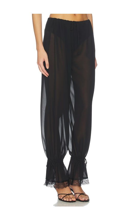 Nara Sheer Balloon Pant in . - size L (also in M, S, XL, XS, XXS) - superdown - Modalova