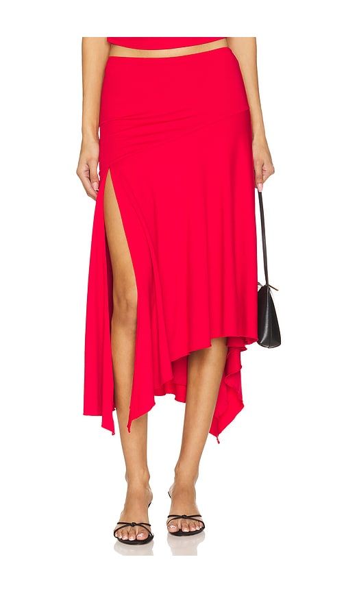 Jaqualina Midi Skirt in . - size L (also in M, S, XL, XS, XXS) - superdown - Modalova