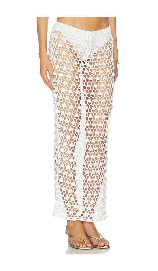 Dinah Crochet Maxi Skirt in . - size L (also in M, S, XS) - superdown - Modalova