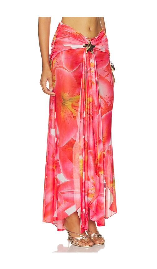 Xandra Maxi Skirt in Red. - size L (also in XS) - superdown - Modalova