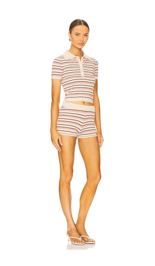 Dorah Short Set in Beige. - size L (also in M, S, XS) - superdown - Modalova