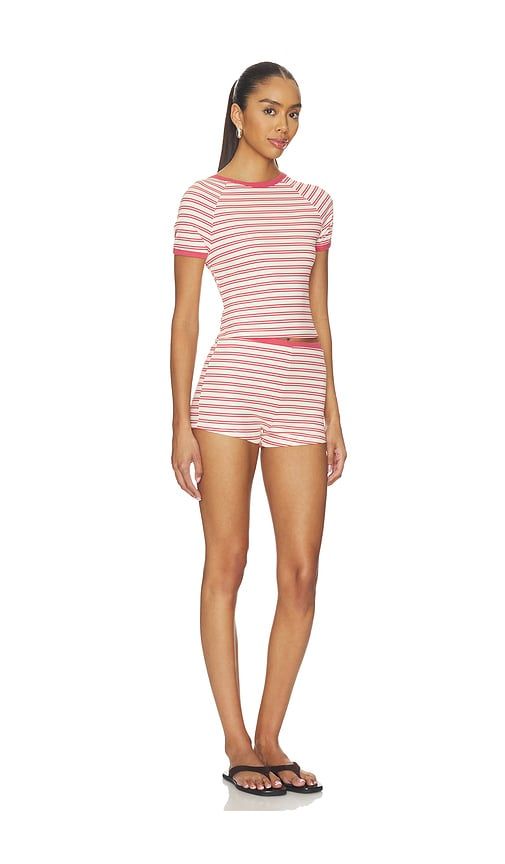 Kiki Short Set in Pink,Cream. - size L (also in M, S, XS, XXS) - superdown - Modalova