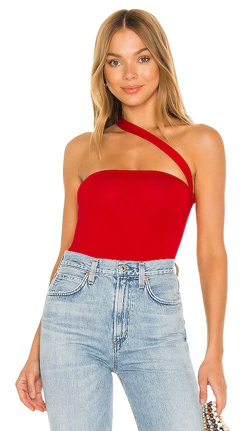 Rony Asymmetrical Bodysuit in . - size M (also in S, XL, XS, XXS) - superdown - Modalova