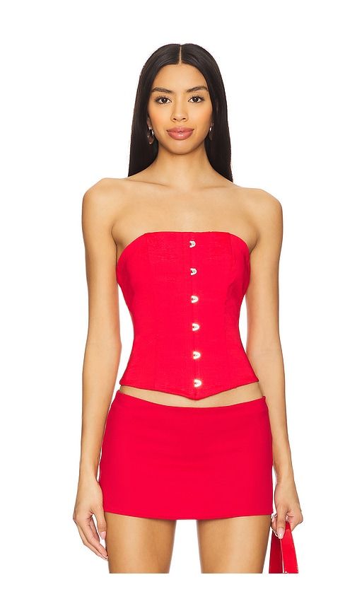Jordyn Corset Top in . - size L (also in M, S, XL, XS) - superdown - Modalova