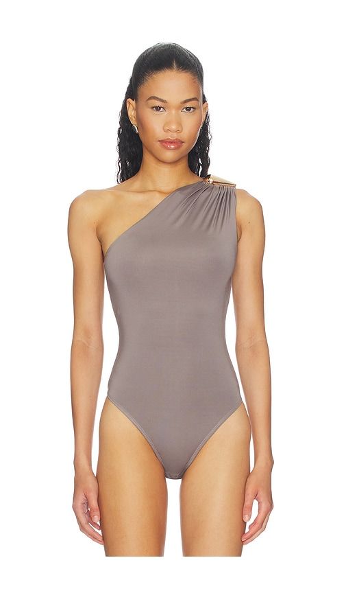 Emely One Shoulder Bodysuit in . - size L (also in M, S, XL, XS, XXS) - superdown - Modalova